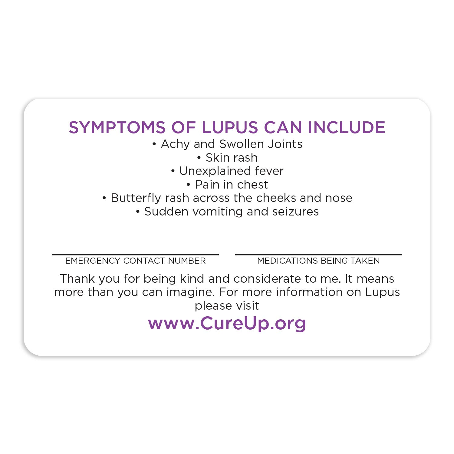 I'm Having A Lupus Flare Assistance Card 3 pcs : Amazon.sg: Office